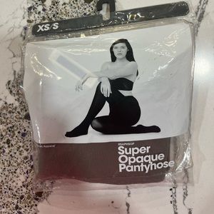 American Apparel Grey Super Opaque Tights
